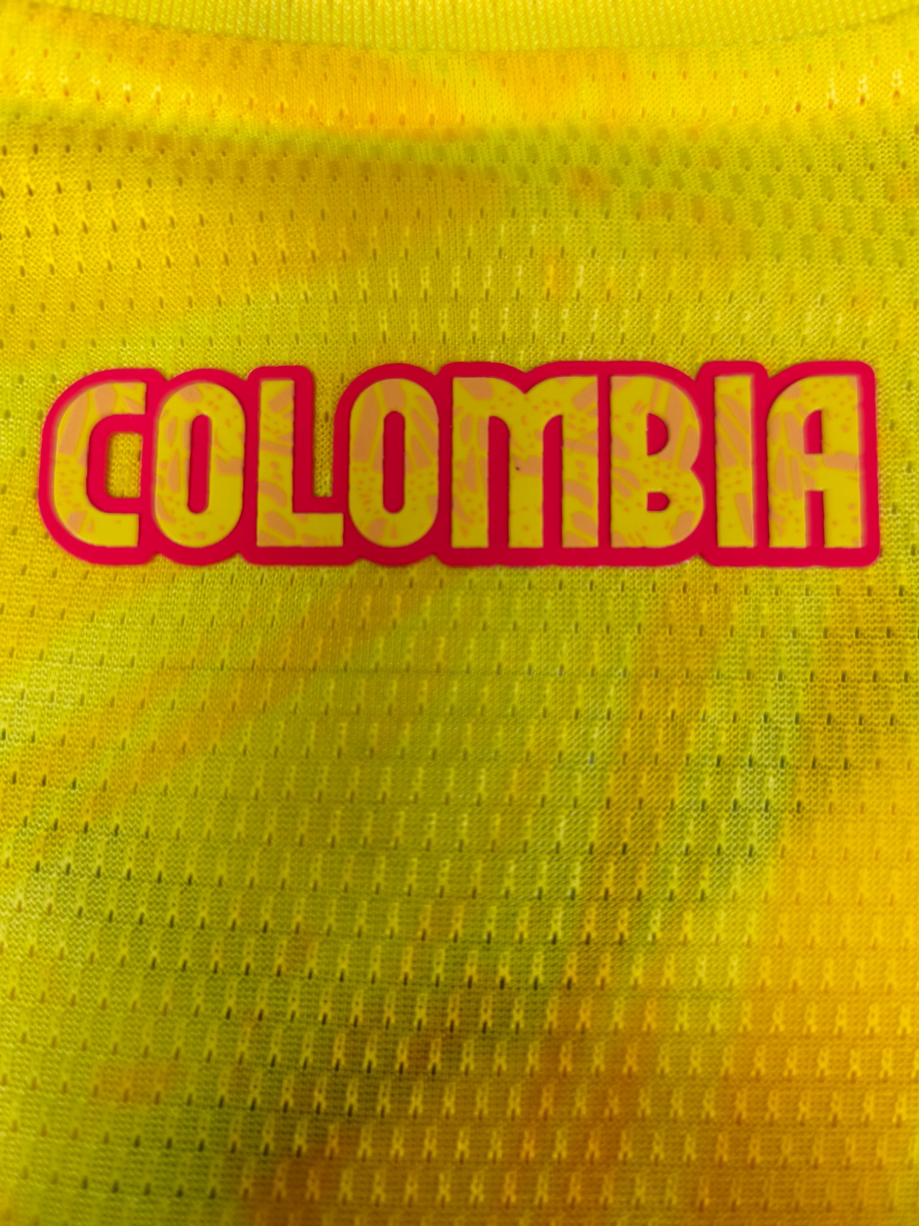 CAMISETA LOCAL SELECCIÓN COLOMBIA 26 VERSIÓN JUGADOR.