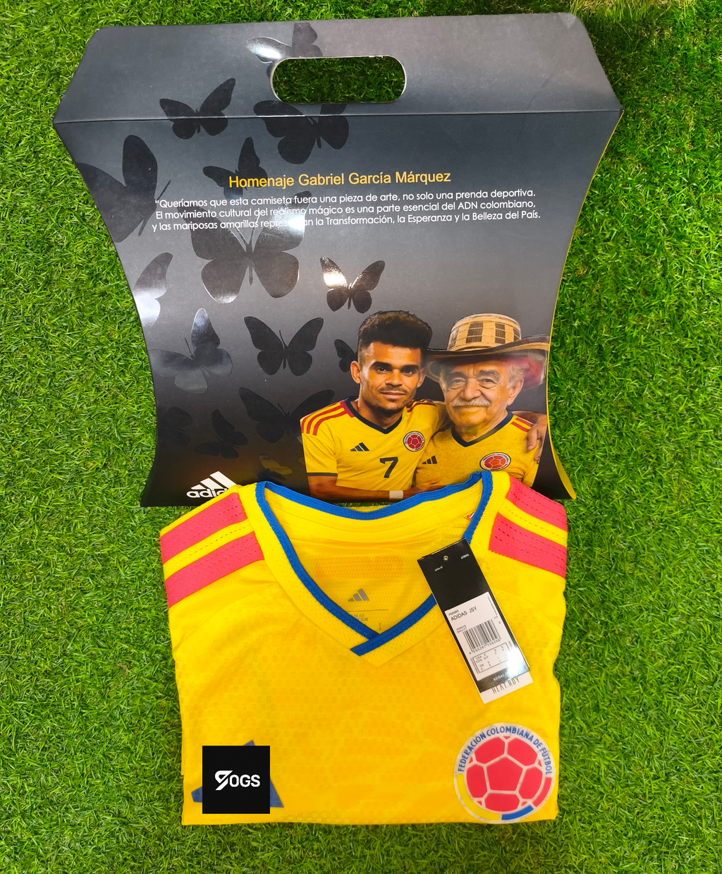 CAMISETA LOCAL SELECCIÓN COLOMBIA 26 VERSIÓN JUGADOR.
