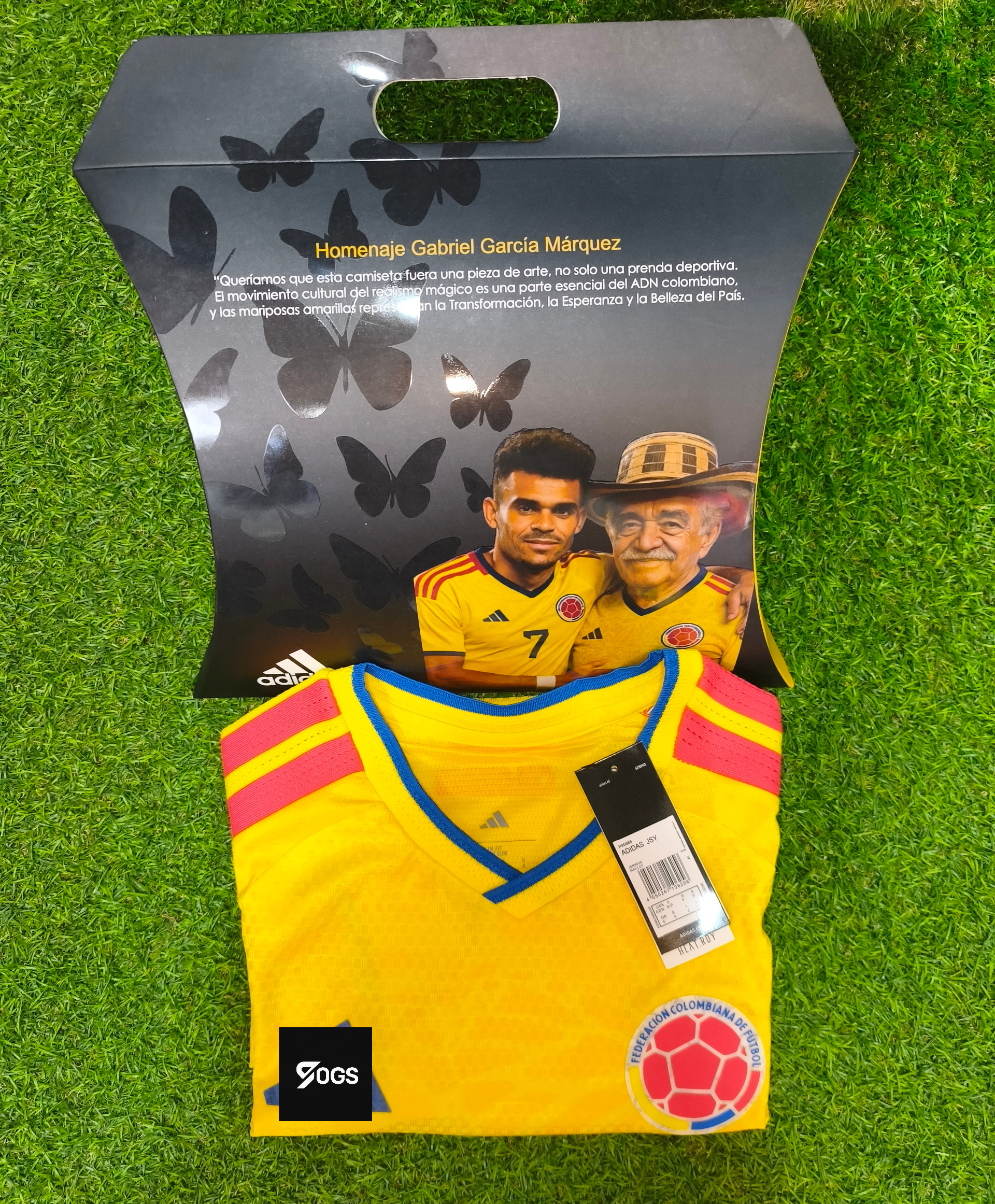 CAMISETA LOCAL SELECCIÓN COLOMBIA 26 VERSIÓN JUGADOR.